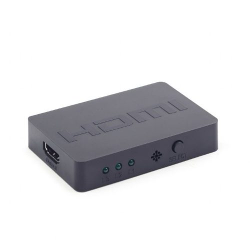 Gembird 3 bemenetes HDMI switch távirányítóval (DSW-HDMI-34)