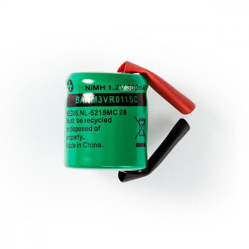 NiMh forrsztható akkumulátor 1.2V 300mA