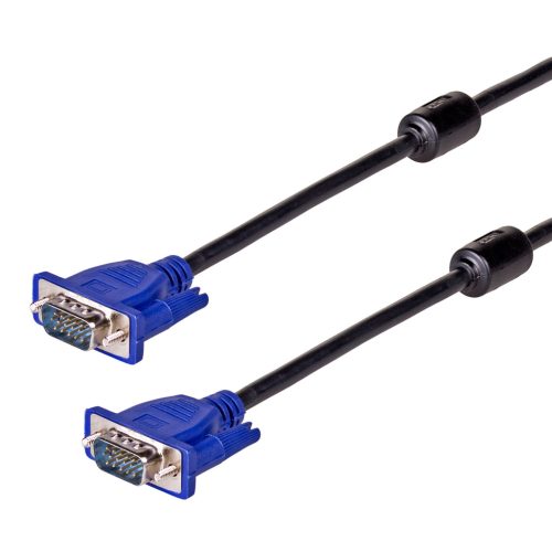 Akyga Full HD VGA kábel ferritmaggal 5m
