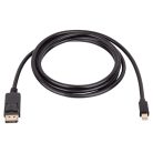 Akyga mini DisplayPort - Display Port kábel - 1.8m