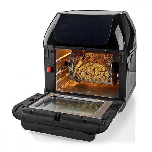 Nedis Digitális Forrólevegős Sütő - fritőz - 12 liter - 9 funkció