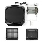 Nedis Digitális Forrólevegős Sütő - fritőz - 12 liter - 9 funkció