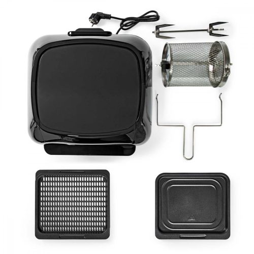 Nedis Digitális Forrólevegős Sütő - fritőz - 12 liter - 9 funkció