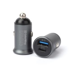 Colorway Autós Töltő USB-C PD20W + USB QC3.0