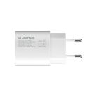 Colorway Hálózati USB-C gyorstöltő adapter - Power Delivery - 25W - Fehér