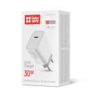 Colorway USB-C Gyors Töltő Adapter - Power Delivery 30W Fehér