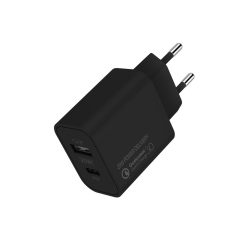   Colorway Hálózati USB töltő adapter USB-C USB-A - PD + QC3.0 - 20W