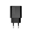 Colorway Hálózati USB töltő adapter USB-C USB-A - PD + QC3.0 - 20W