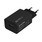 Colorway Hálózati USB Gyorstöltő - QC 3.0 - 18W - Fekete