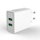 Colorway Hálózati USB töltő - 2x USB port - Quick Charge 3.0 - 36W - Fehér