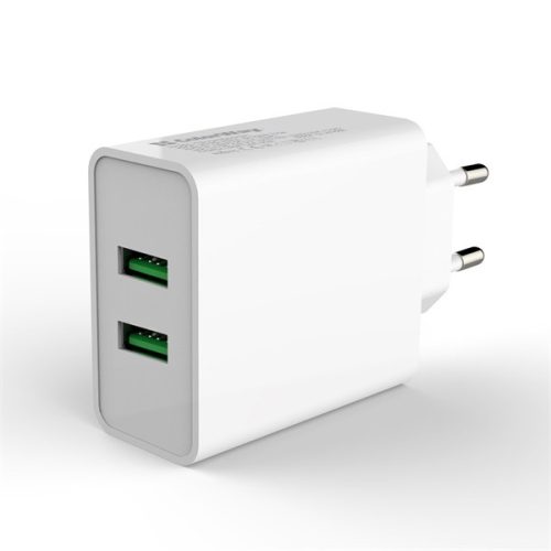 Colorway Hálózati USB töltő - 2x USB port - Quick Charge 3.0 - 36W - Fehér