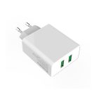 Colorway Hálózati USB töltő - 2x USB port - Quick Charge 3.0 - 36W - Fehér