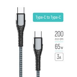 Colorway USB-C Kábel - 65W - 3A - 2m