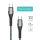 Colorway USB-C Kábel - PD gyorstöltés 65W 3.0A - 1m