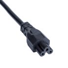 Akyga C5 laptop tápkábel - 3x0.5mm2 - 1m
