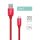 Colorway USB-C - USB Kábel - 2m - 2.4A - Piros