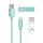 Colorway USB-C - USB Kábel - 2m - 2.4A - Menta