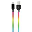 Colorway micro USB Kábel - 2.4A - 1m - Több színű