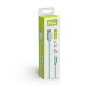 Colorway micro USB Kábel - Menta - 2.1A - 1m