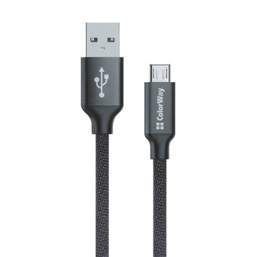 Colorway micro USB Kábel - 2,1A - 1m - Fekete