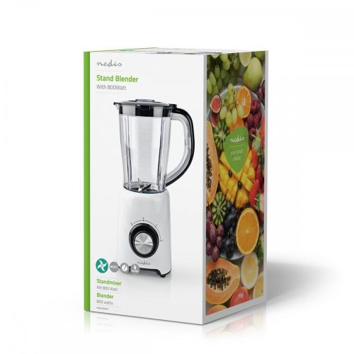Nedis turmixgép - 1,5 l - 800 W (KABL300CWT)