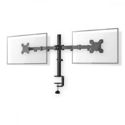    Nedis Asztali Monitor Állvány 2 monitorhoz - 15 - 32 " - Vesa 75x75 100x100