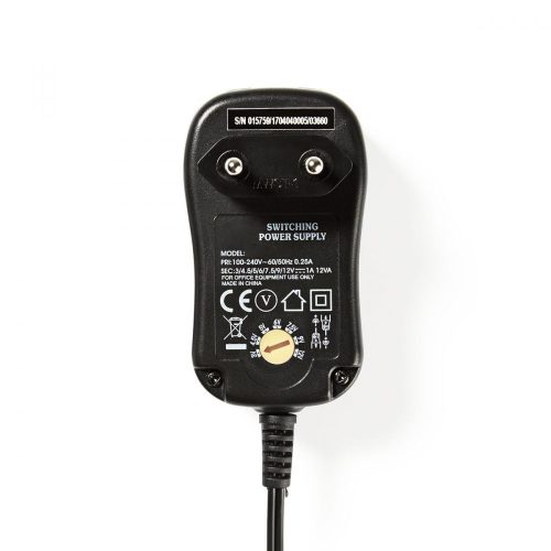 Univerzális hálózati adapter - 3-12 V - 12W