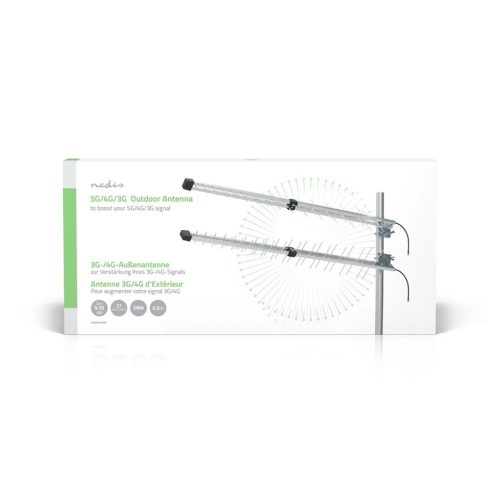 Nedis 3G / 4G / 5G Kültéri Antenna 698–3800 MHz 