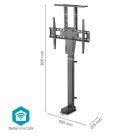 Nedis TVSM5840BK 37-80" LCD TV/Monitor Motoros Állvány - Fekete