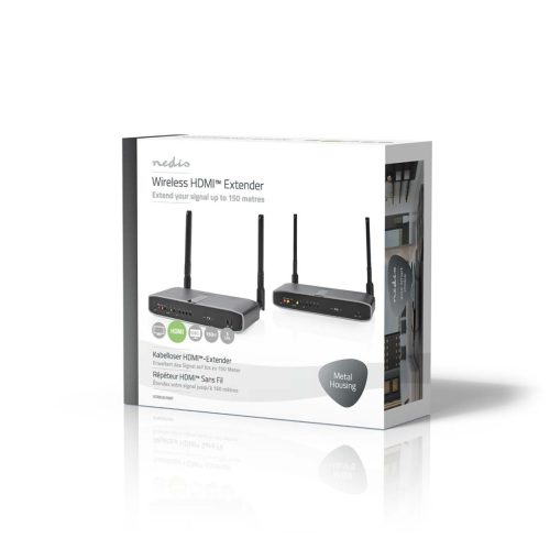Nedis vezeték nélkűli HDMI Jeltovábbító - Transmitter - Hatótáv 150m