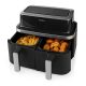 Nedis XXL Airfryer Forrólevegős Sütő 2x4,2 Dupla kosár