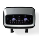Nedis XXL Airfryer Forrólevegős Sütő 2x4,2 Dupla kosár