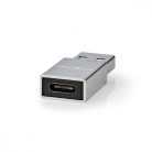 USB-C USB-A Adapter - USB 3.2 Gen 1 - USB-A Dugó USB-C Aljzat - 5 Gbps