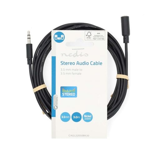 Nedis 3.5 Jack hosszabbító 3m