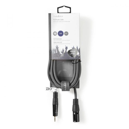 Nedis 3,5 mm jack - XLR audiokábel - 3 m