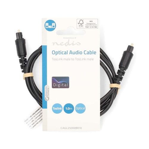 Optikai kábel Toslink 1m
