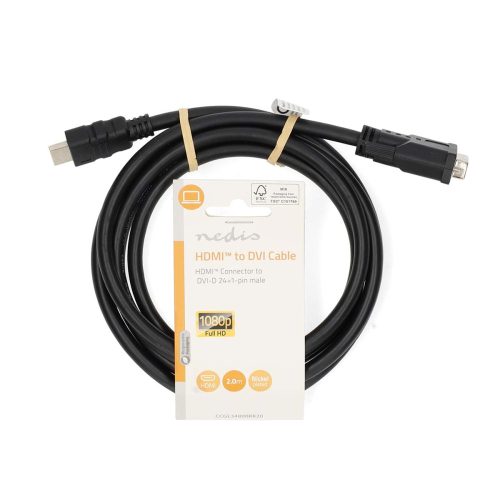 DVI HDMI kábel 2m