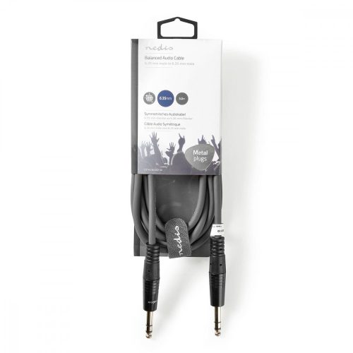 Nedis Szimmetrikus 6,3 mm jack kábel - 3 m