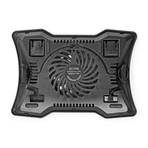 Nedis notebook hűtő  17" - 125mm ventilátor