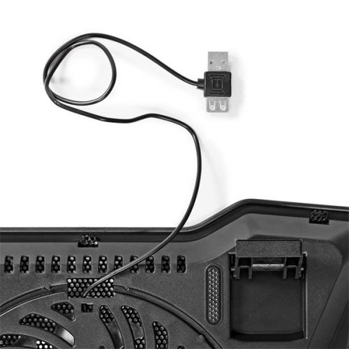 Nedis notebook hűtő  17" - 125mm ventilátor