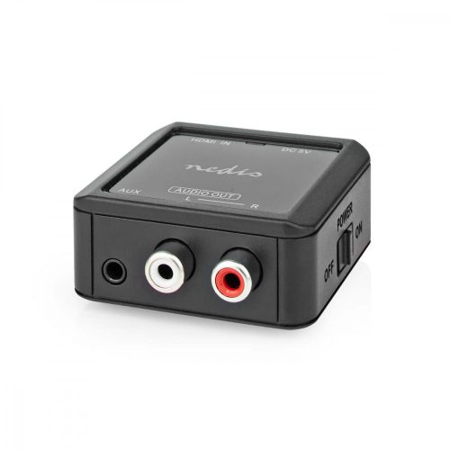 HDMI eARC hang leválasztó - HDMI -> Analóg RCA + jack
