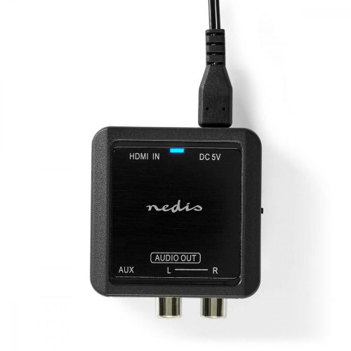 HDMI eARC hang leválasztó - HDMI -> Analóg RCA + jack
