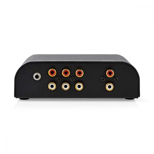 Nedis 4 Bemenetes Audio bemenetválasztó kapcsoló - Audio Switch