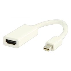   Nedis Mini DisplayPort - HDMI átalakító kábel | fehér | 0,2 m  (CCGP37650WT02)