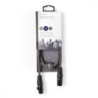 Nedis DMX kábel 110 ohm | XLR Dugó - XLR Aljzat | 1 m (COTH15012GY10)