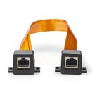 Nedis Ablak Átvezető Kábel - UTP - RJ45 8P8C 0,3 m