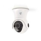 Nedis kültéri WiFi okos IP kamera | Pásztázás / Döntés | Full HD 1080p | Vízálló