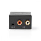 Digitális -> analóg audio konverter - AUX + Tápegység