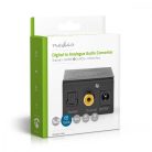 Digitális -> analóg audio konverter - AUX + Tápegység