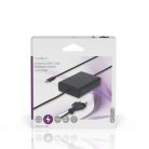 Nedis USB-C Laptop Töltő Power Delivery - 45W - GaN